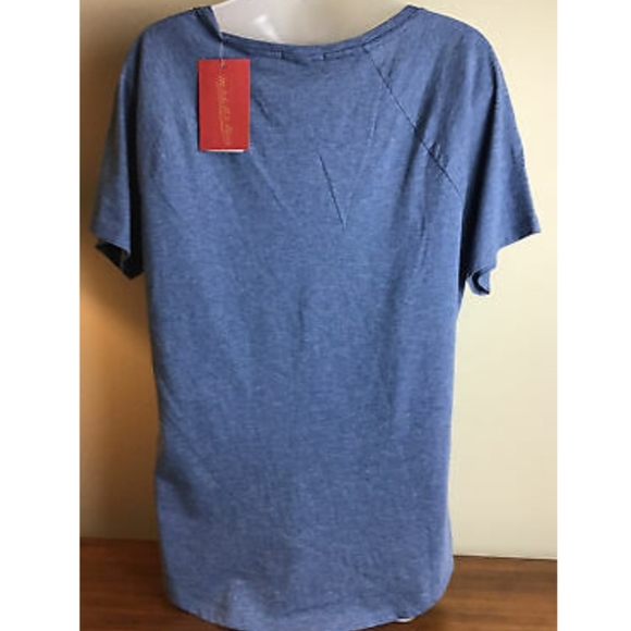 NWT Women's Dallas Mavericks Mitchell & Ness V-Neck T-shirt - Picture 6 of 6